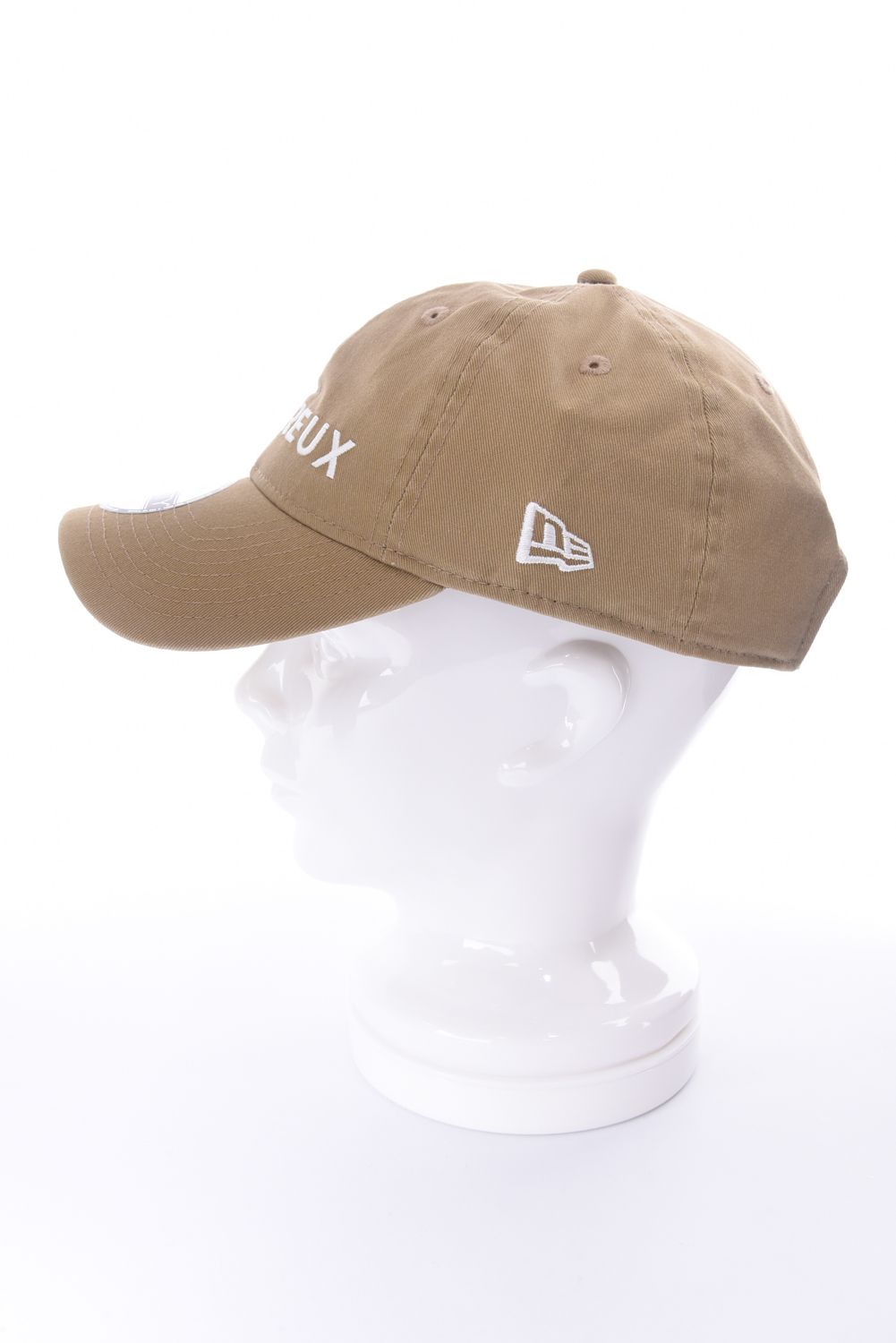 【26SS】 DVG NEWERA CAP / ブランドロゴ刺繡 ベースボールキャップ (サンド)