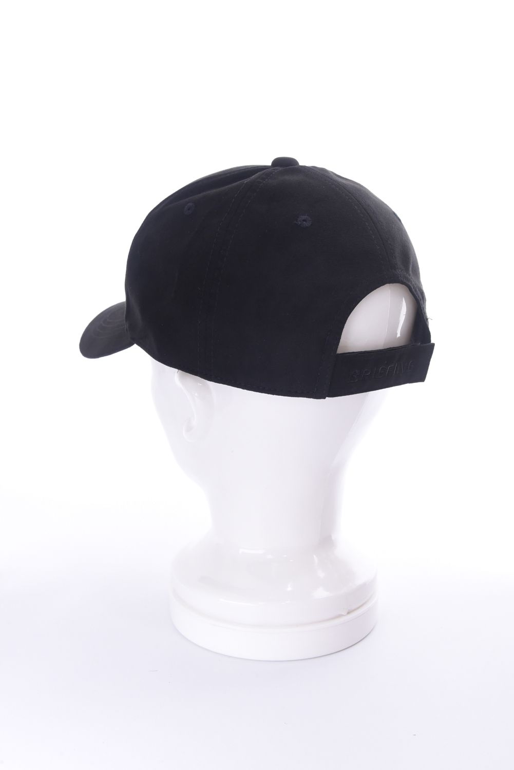 SUEDE CAP / スウェード生地 キャップ (ブラック)