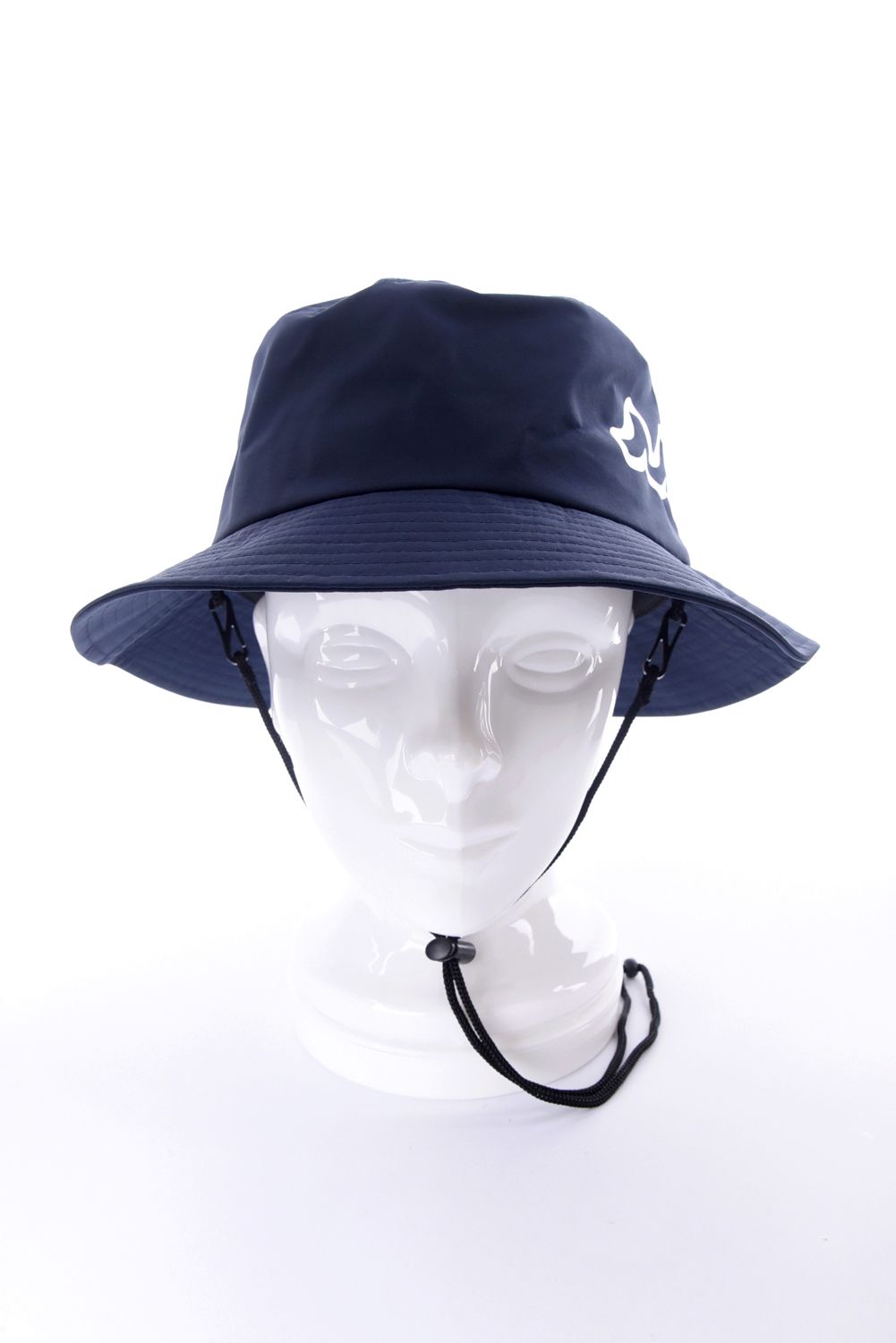 REIN BUCKET HAT / 防水 ロゴ バケットハット (ネイビー)