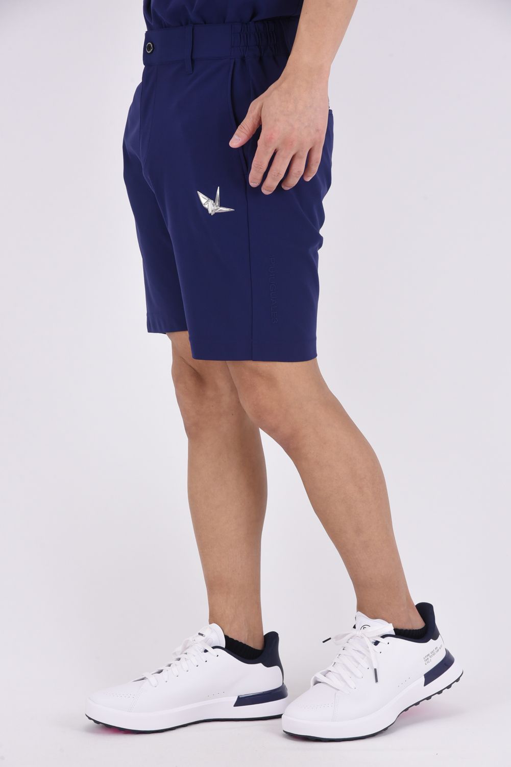 【26SS】 LUXE MESH SHORTS / 接触冷感 微細メッシュ生地 ショートパンツ (ネイビー)