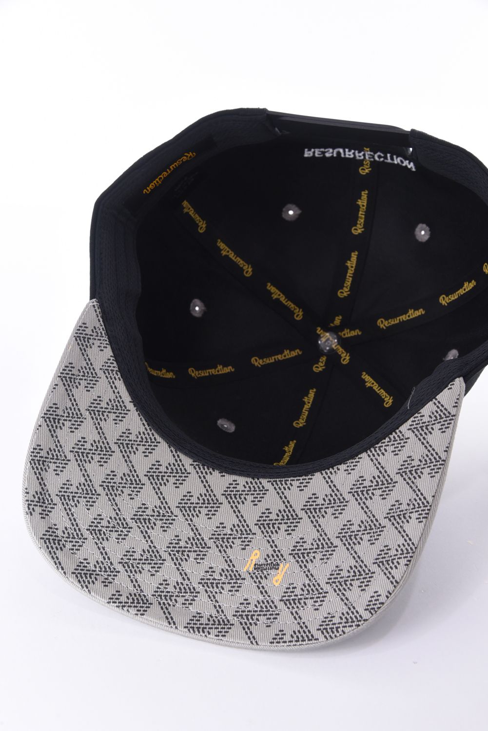 【26SS】  BICOLOR CAP FLAT / バイカラー キャップ フラット (ブラック/グレー)