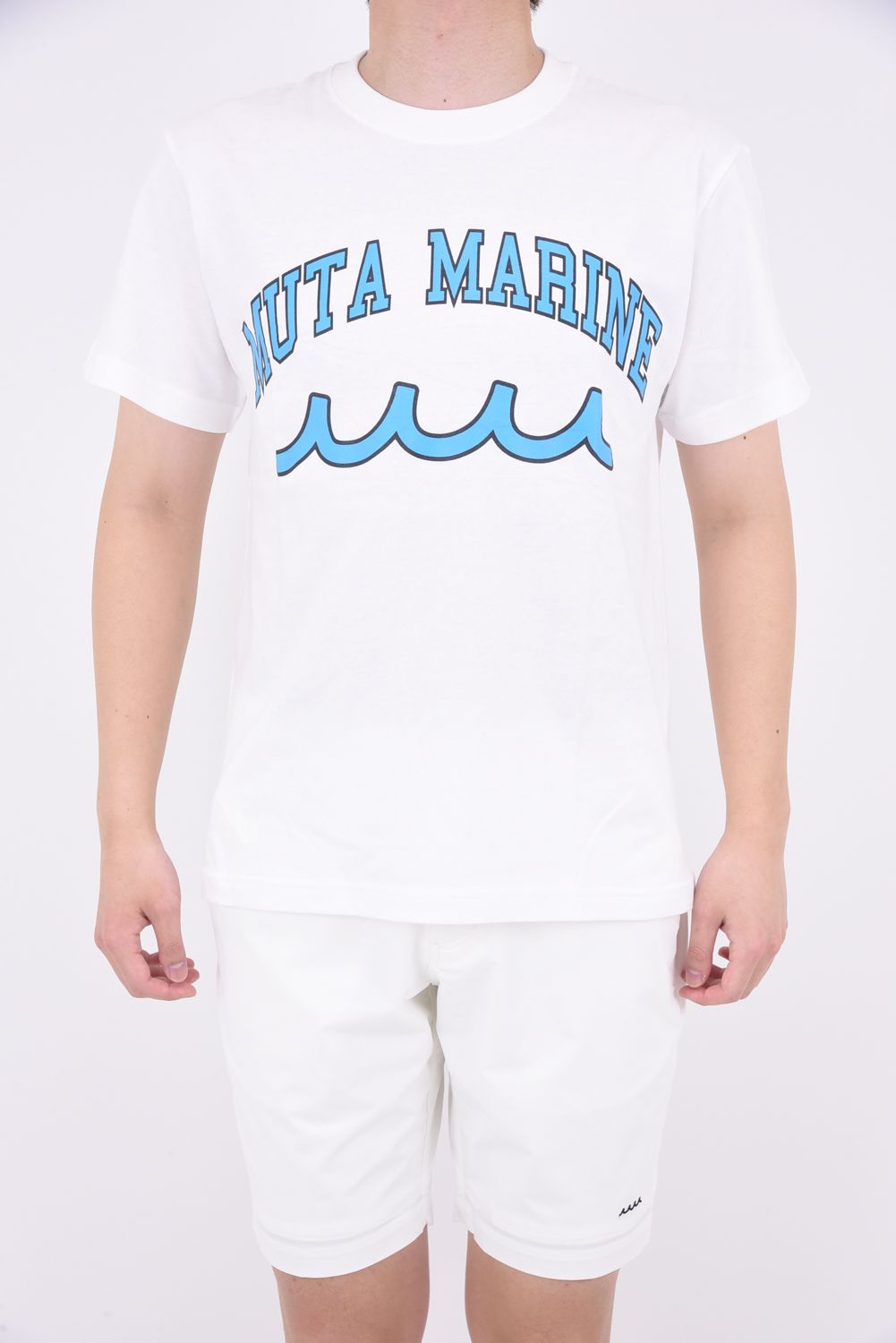 muta - ACANTHUS × muta MARINE College Logo Tee / カレッジ