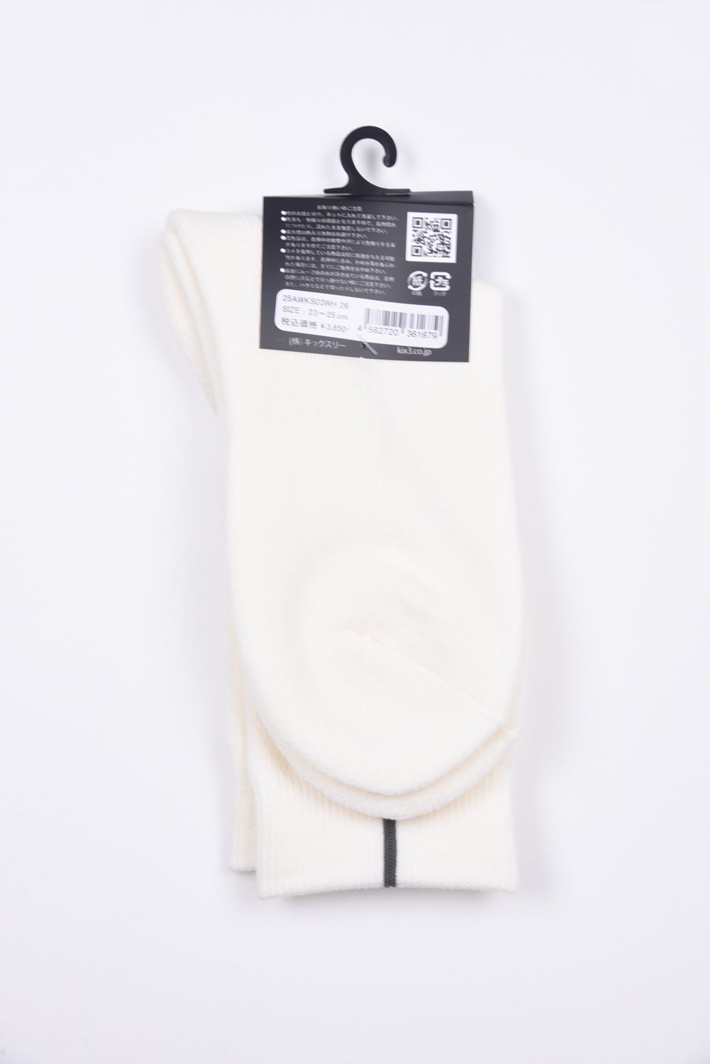 【レディース】 REGULAR LOGO SOCKS / レギュラー ロゴ ソックス (ホワイト)