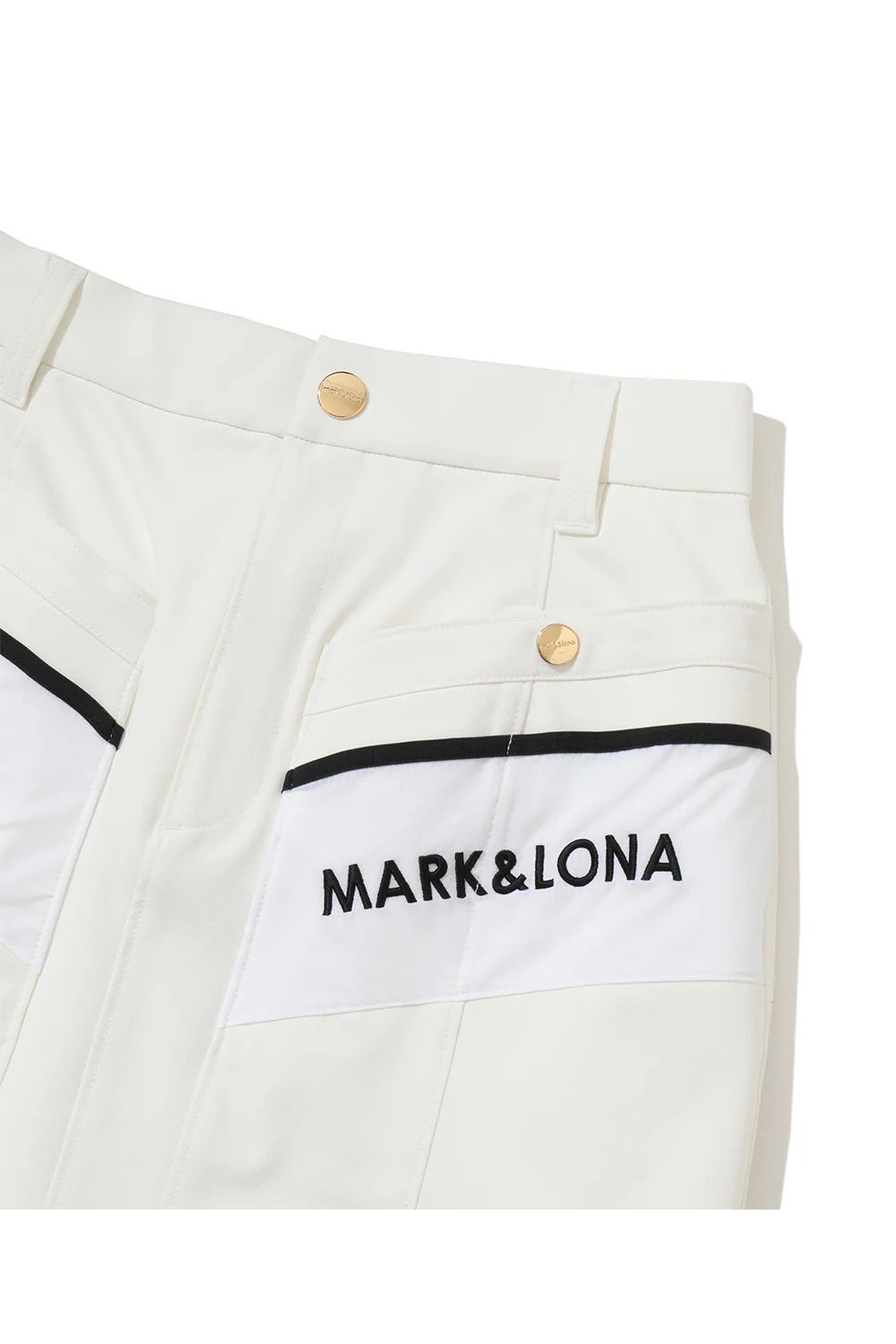 【26SS】【レディース】 LEXA DIAGONAL FUNCTION SKIRT / ポリエステルツイル モノトーン ダイアゴナルライン タイトスカート (インナーパンツ一体型) (ホワイト)