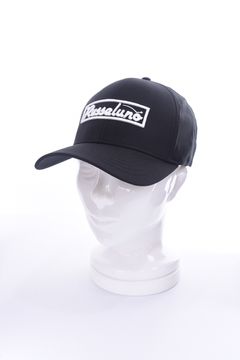 WP FITTED CAP BOX LOGO /  ボックスロゴ 刺繍 キャップ ブラック