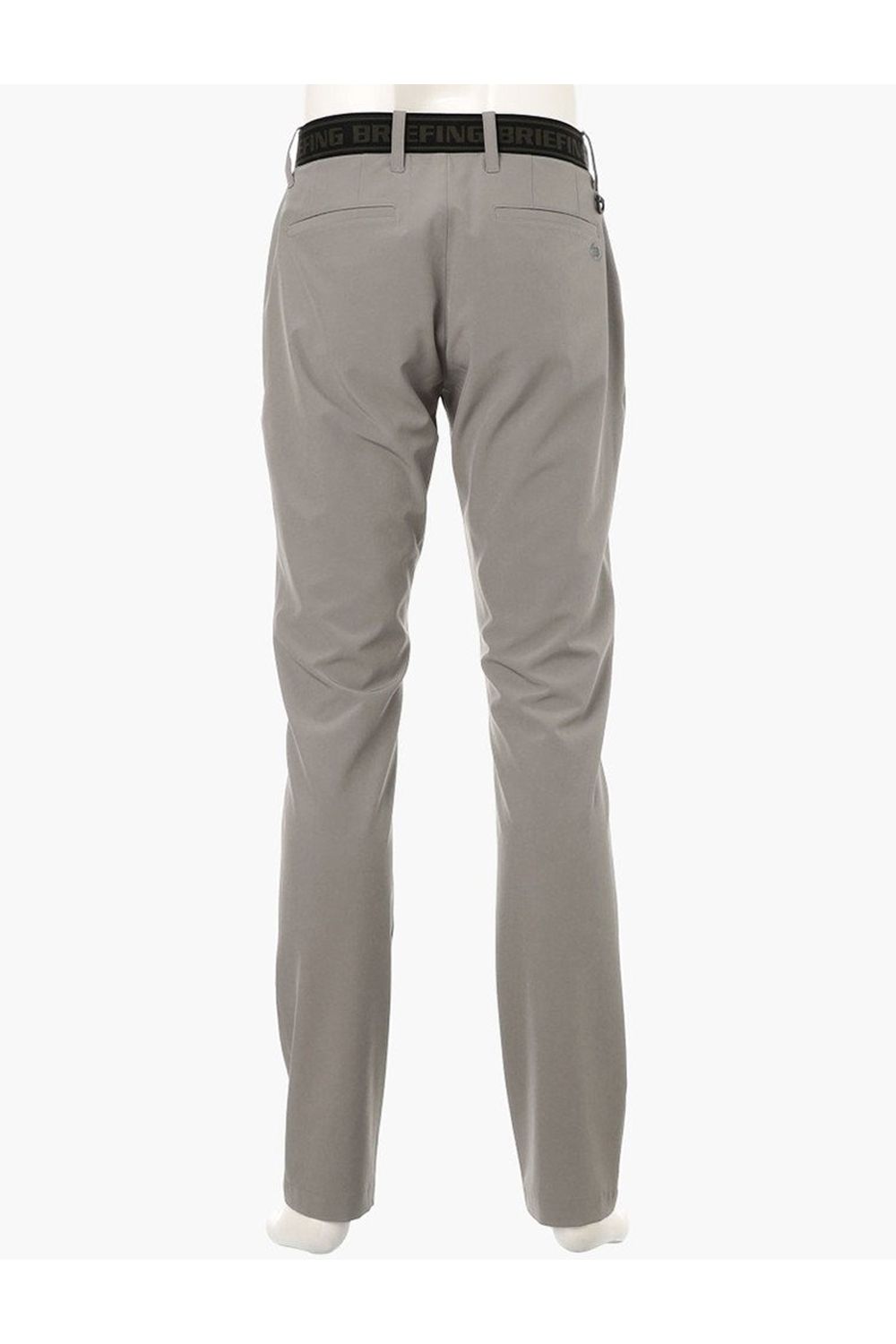 【26SS】 MEN'S COOLCORE LOGO ELASTIC PANTS / クールコア ウエストゴムベルト ロングパンツ (グレー)