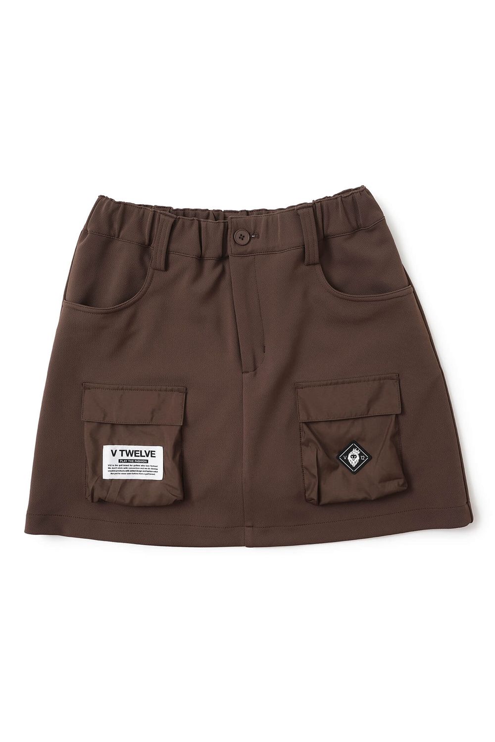 V12 - 【25AW】【レディース】 DOUBLE SKIRT / ストレッチ