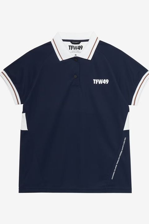 【26SS】【レディース】 ROF LINE POLO / ポロシャツ (ネイビー)