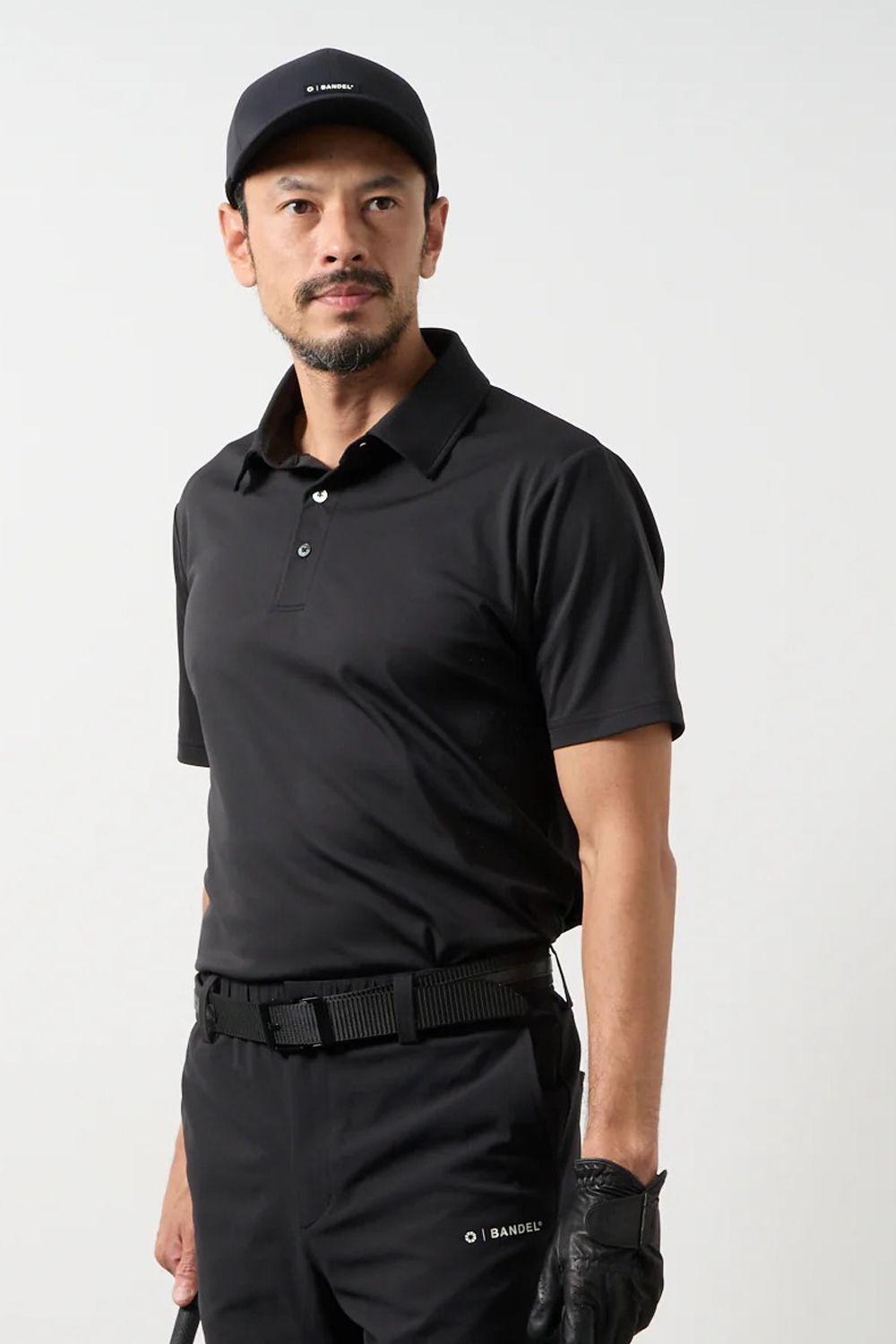 【26SS】 ヒートパンチングポロシャツ (ブラック) （4月上旬入荷予定）