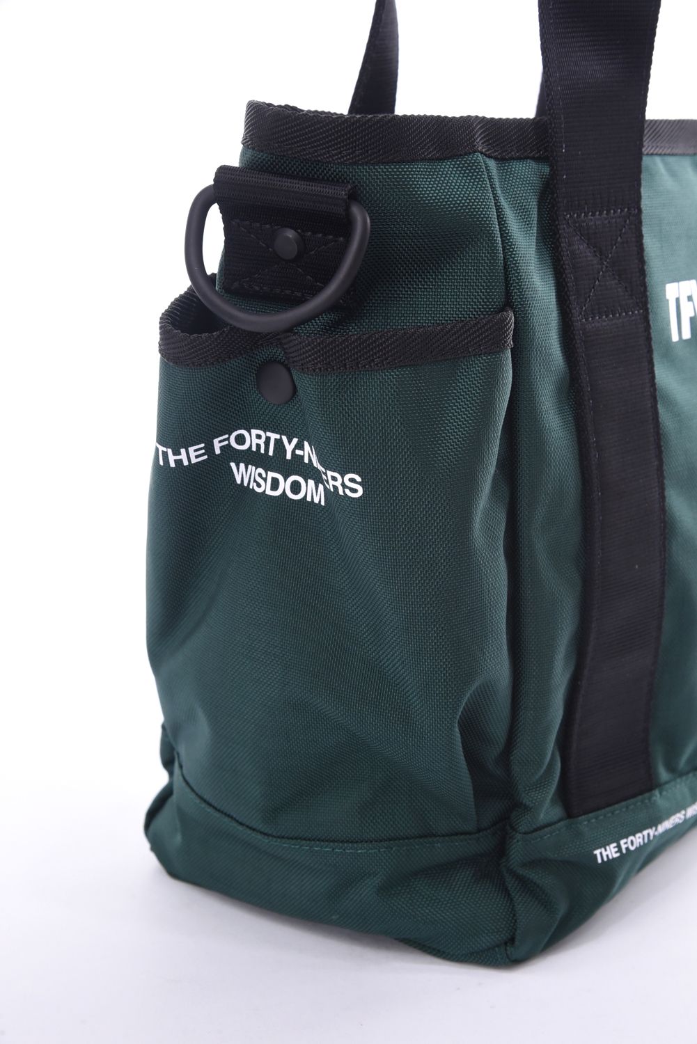 NYLON TOTE BAG SMALL / ナイロン トートバッグ スモール (グリーン)