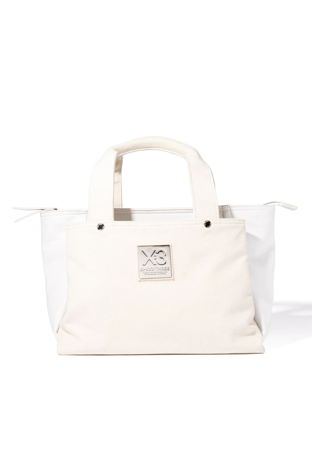 【26AW】 ALL ULTRASUEDE BICOLOR CART BAG / ウルトラスエード バイカラー カートバッグ (ベージュ)