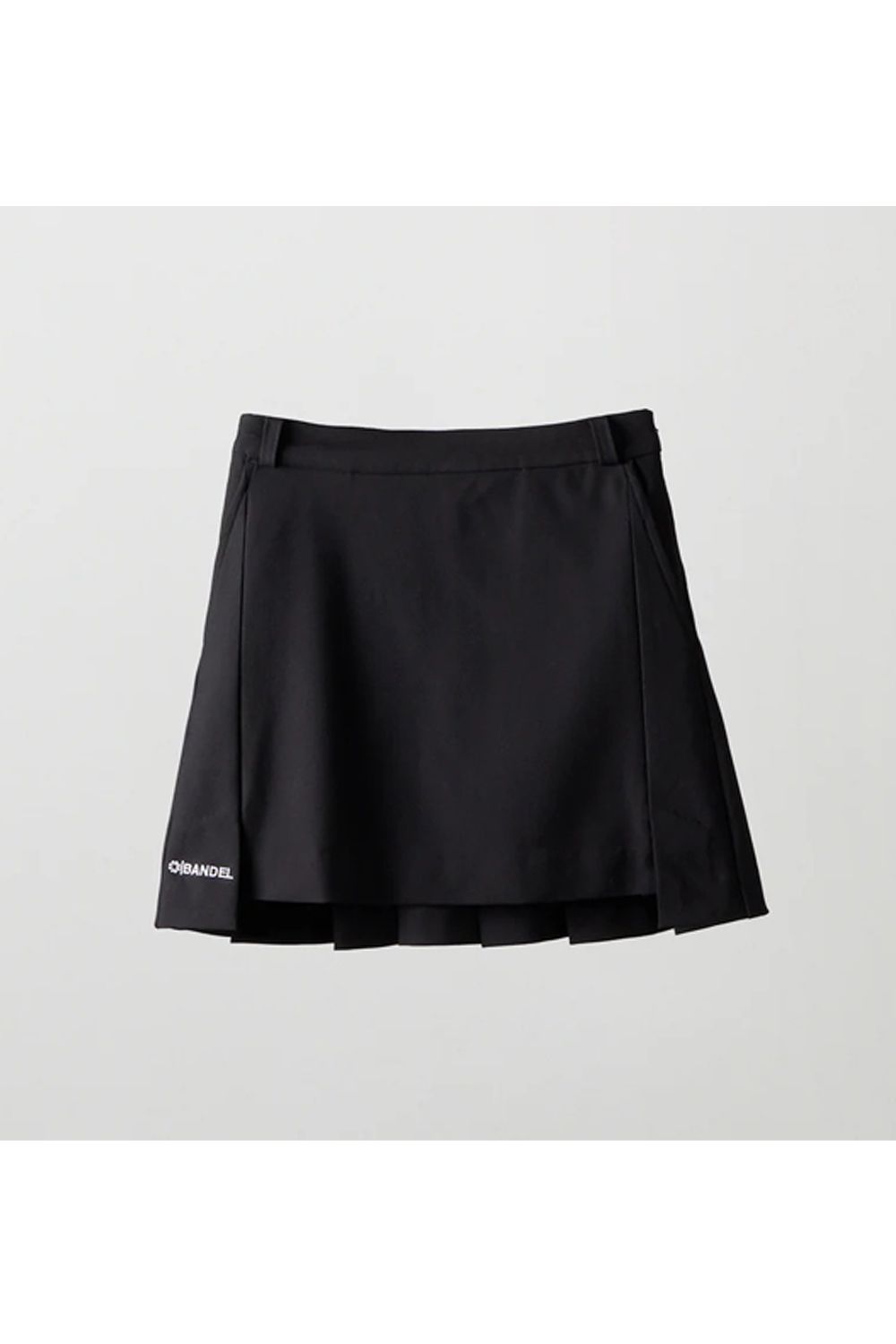 【25AW】【レディース】 BACK SIDE PLEATS SKIRT / バック サイド プリーツスカート (ブラック)