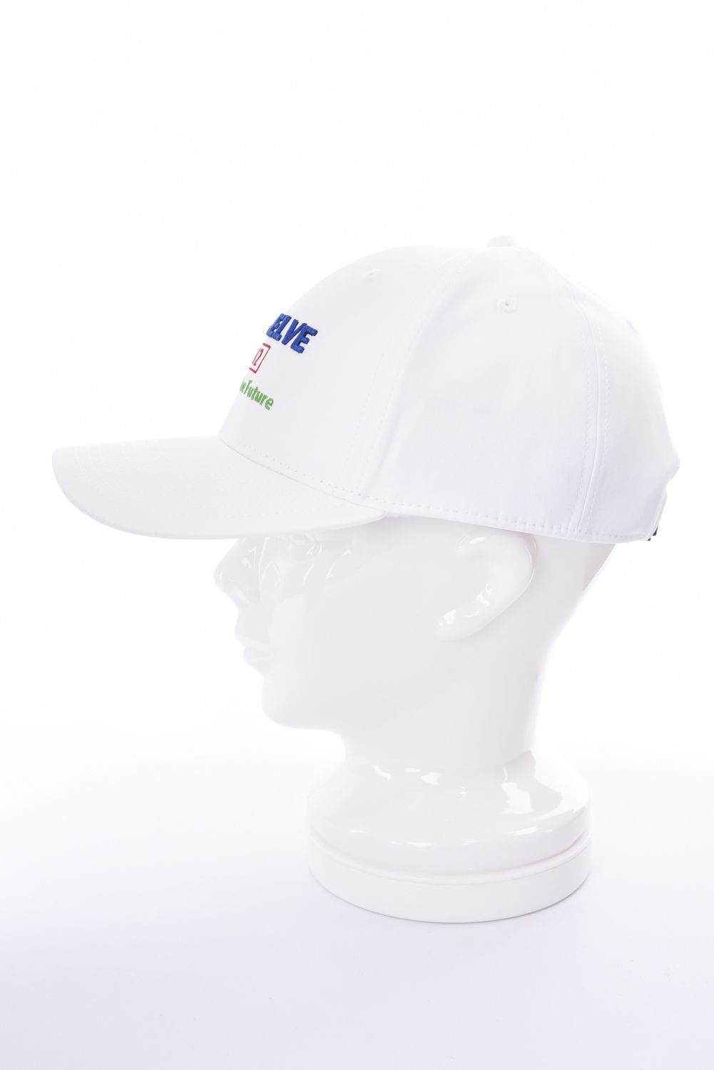 【26AW】 ETF CAP / ブランドロゴ刺繍 キャップ (ホワイト)