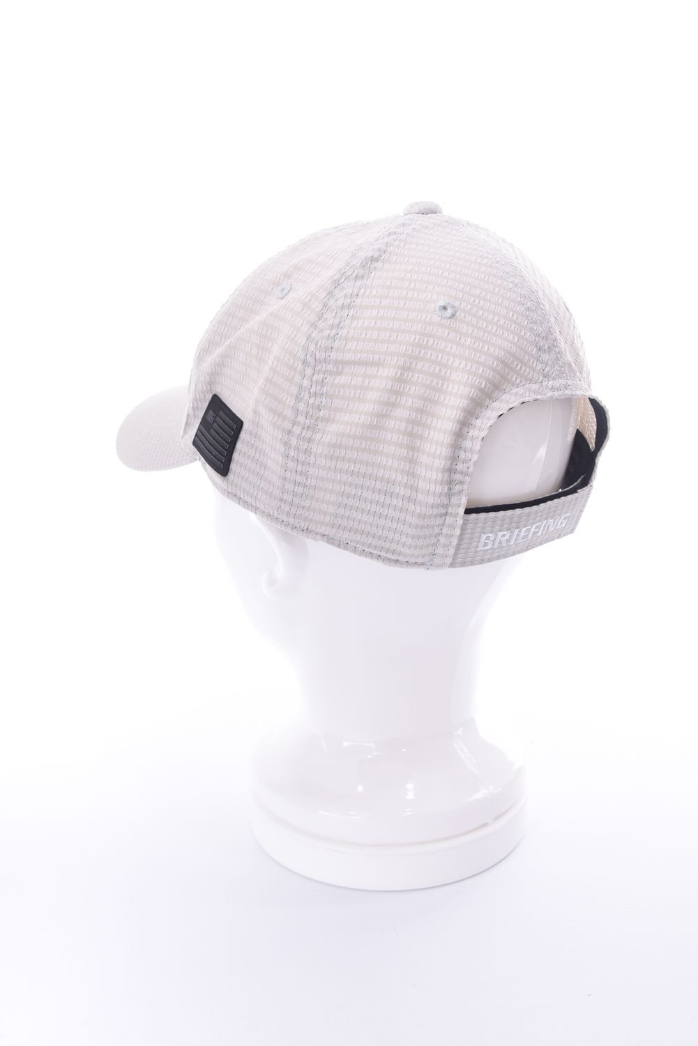 【26SS】 MEN’S SEERSUCKER CAP / シアサッカー ダイヤモンドロゴ キャップ (ベージュ)