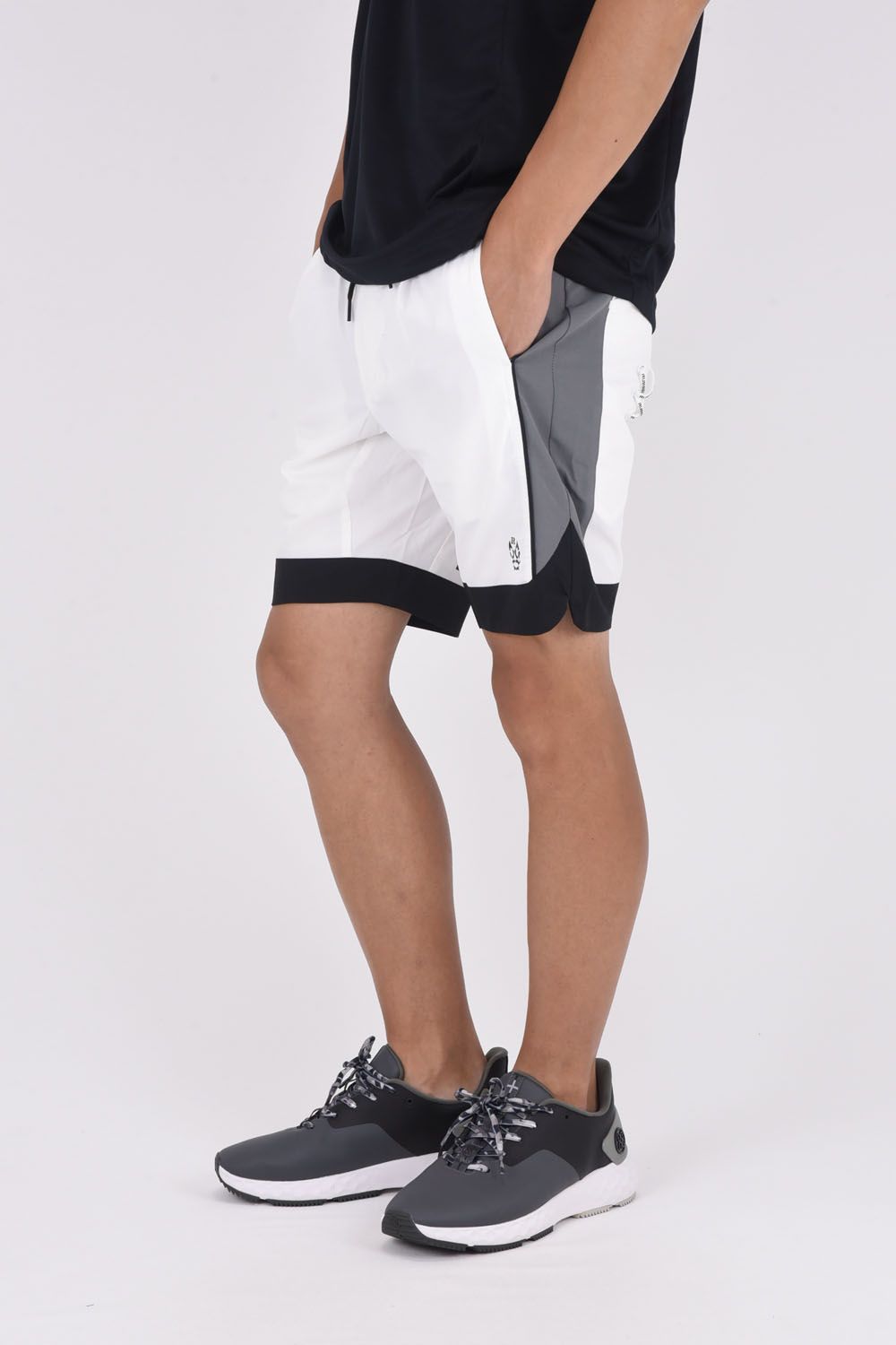 PIPING LINE SHORTS / パイピングライン ショーツ (ホワイト)