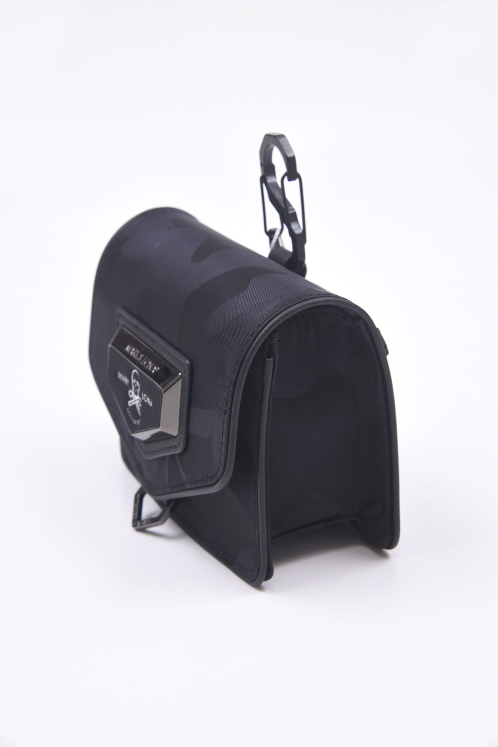 PREMIUM GAUGE SCOPE CASE / コーデュラナイロン レザーパイピング オリジナルカモジャカード スコープケース (ブラック)