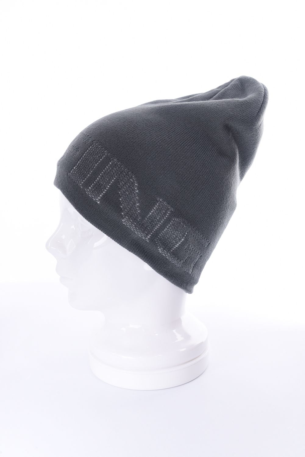 LOGO BEANIE / ロゴ ビーニー チャコール