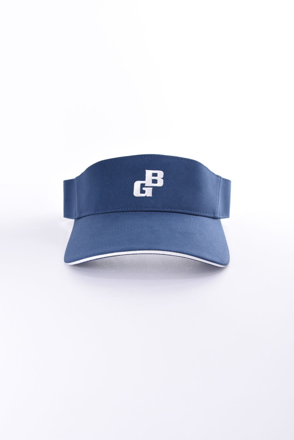 【26AW】 MEN’S SUEDE SMALL BG LOGO VISOR / スウェード素材 スモールBGロゴ サンバイザー (インディゴ)