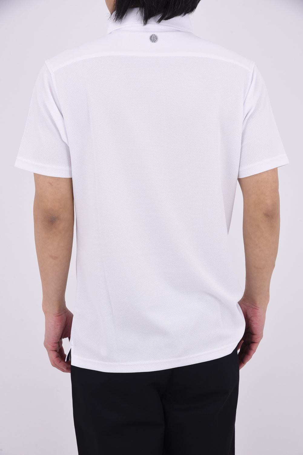 【26SS】 MEN'S DRESS BD SHIRT / ベーシック ボタンダウンカラー ポロシャツ (ホワイト)