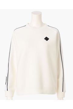 【26AW】【レディース】 WOMEN’S WARM LINE CREWNECK TOP / ダンボールニット サイドライン クルーネックトップス (ホワイト)