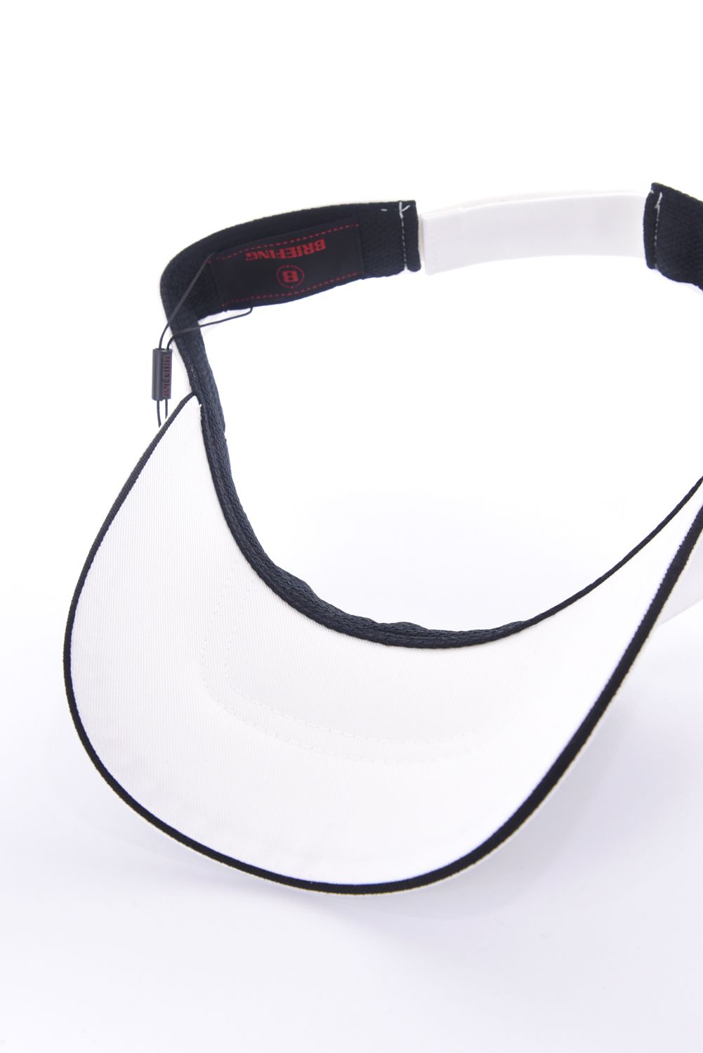 【26SS】 MEN’S BASIC VISOR / ベーシック ブランドロゴ サンバイザー (ホワイト)