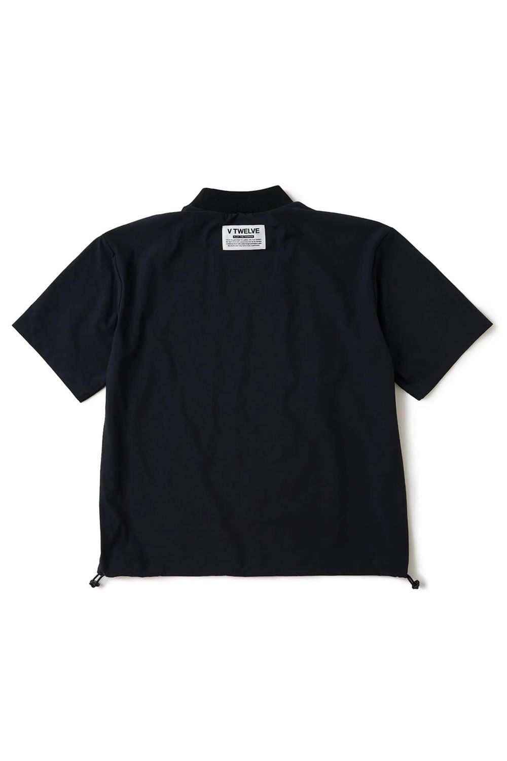 【26SS】【レディース】 OZ MOCK / ストレッチナイロン カンガルーポケット モックネックTシャツ (ブラック)