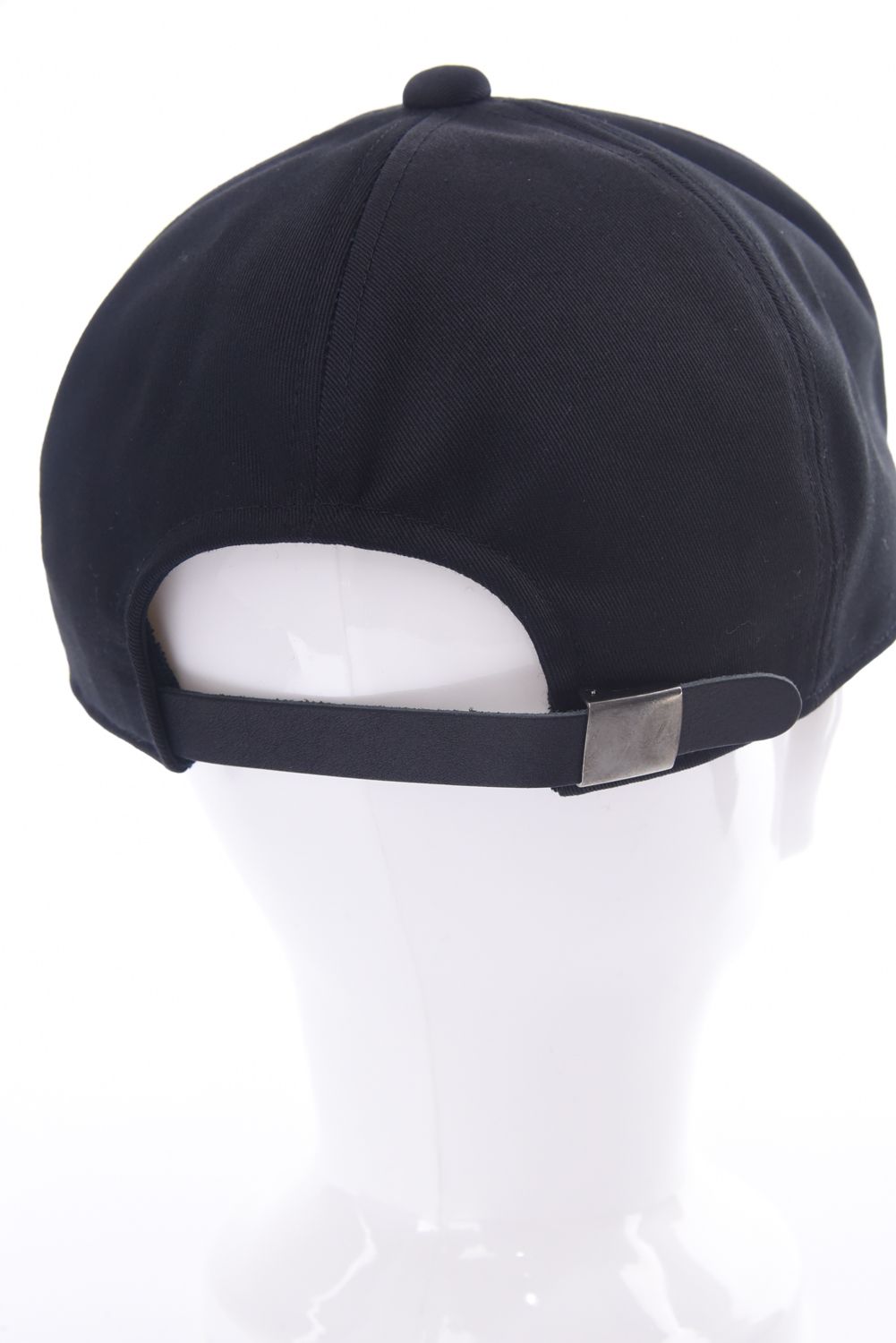 ACANTHUS × muta MARINE EMBROIDERED LOGO CAP / 刺繍ロゴ キャップ (ブラック)