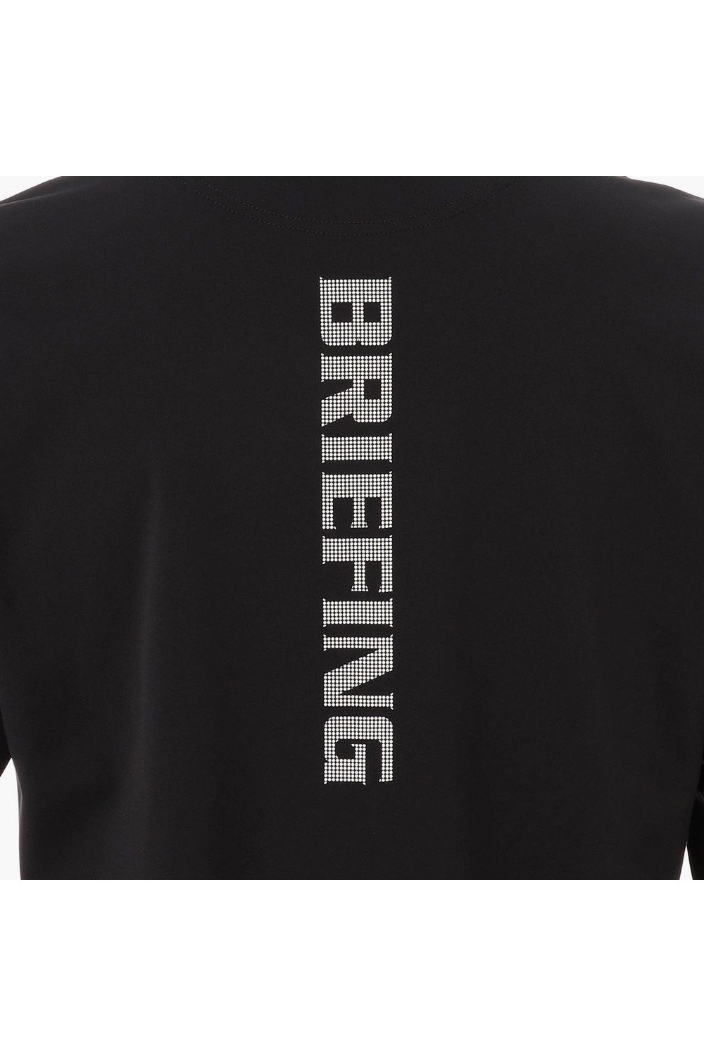 【26AW】 MEN’S TOUR LS HIGHNECK / ベーシック ブランドロゴ 長袖モックネックTシャツ (ブラック)
