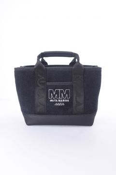 【26SS】 PILE PARTITION TOTE BAG / パイル生地 パーテーショントートバッグ (ブラック)