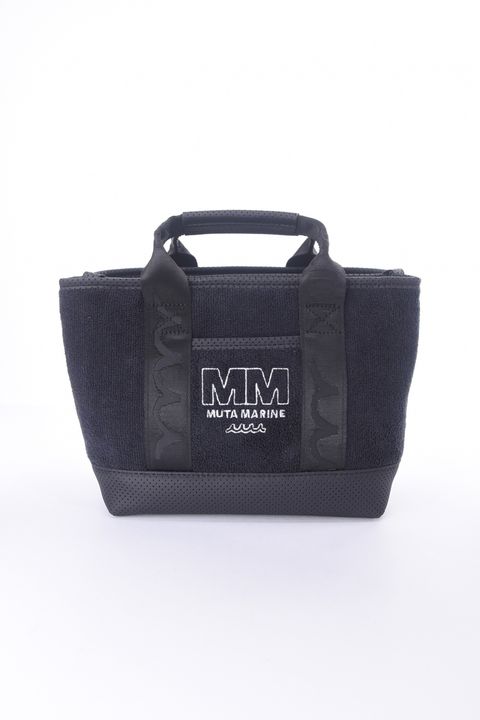 【26SS】 PILE PARTITION TOTE BAG / パイル生地 パーテーショントートバッグ (ブラック)