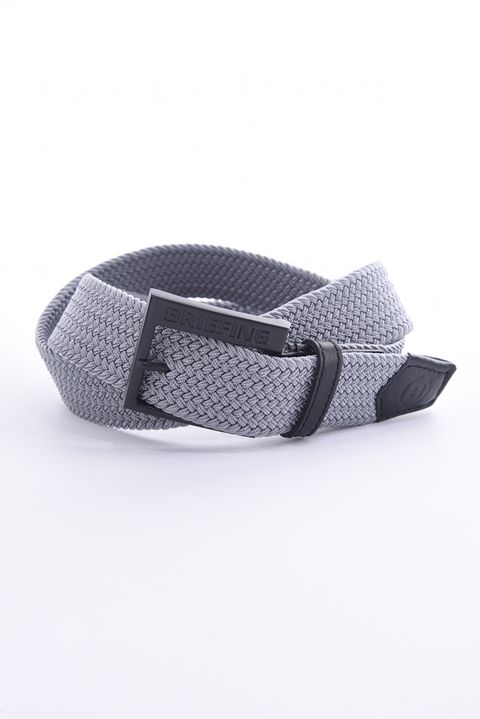 SQUARE BUCKLE MESH BELT / メッシュ ベルト (グレー)