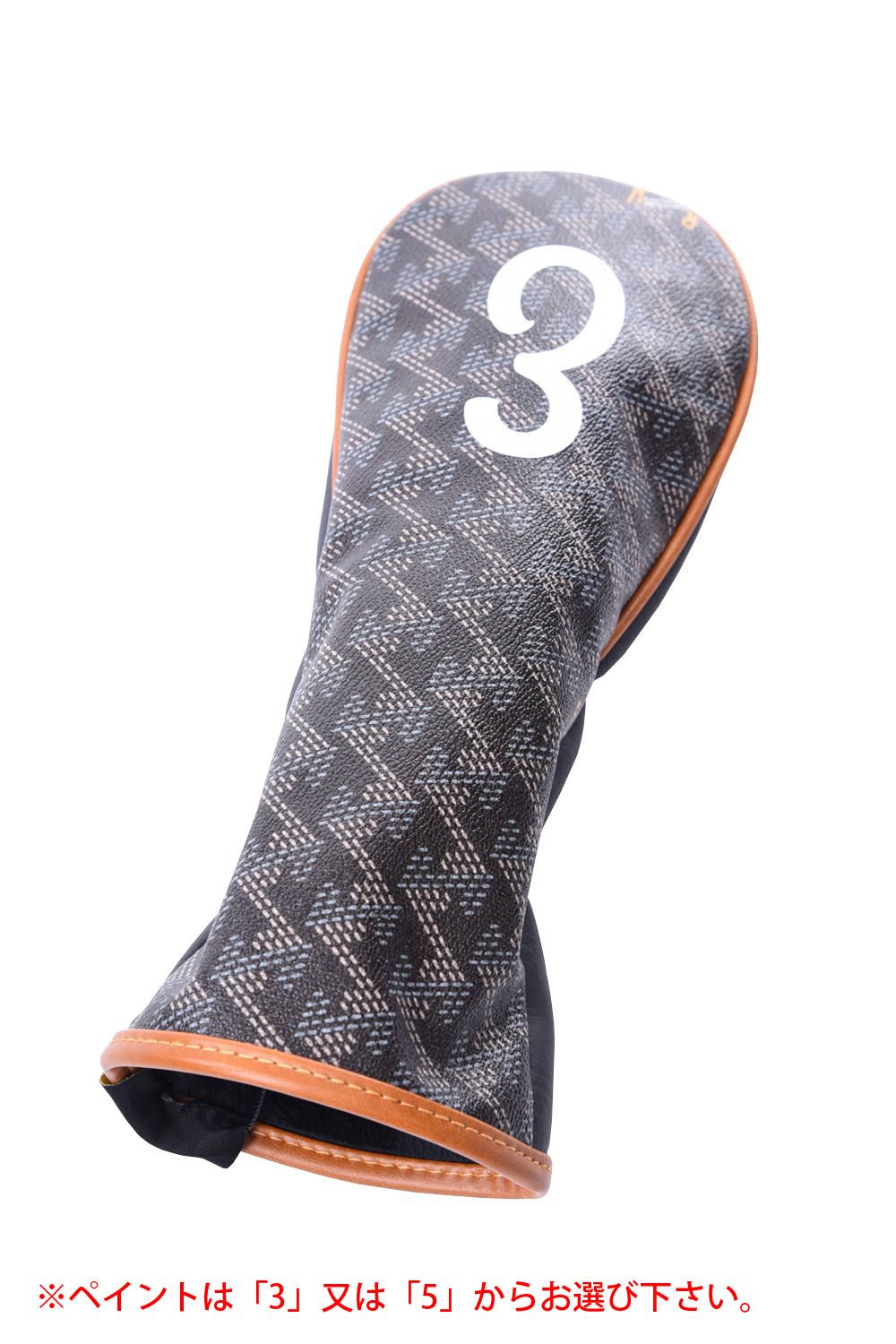 Resurrection PASSER (パッセル) / ブランドオリジナル テキスタイル フェアウェイウッドカバー グレー