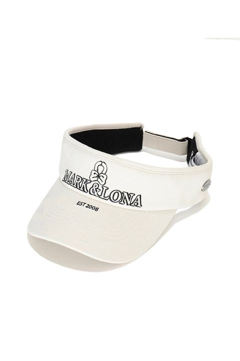 【26AW】 MERCURY CAMO STRETCH VISOR / シグネチャーカモ ブランドロゴ刺繍 ストレッチバイザー (オフホワイト)