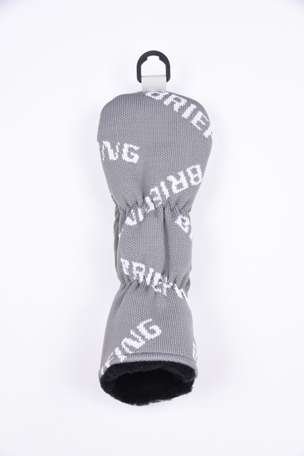 【26SS】 LOGO KNIT UTILITY COVER / 異素材ハイブリッド ユーティリティカバー (ライトグレー)