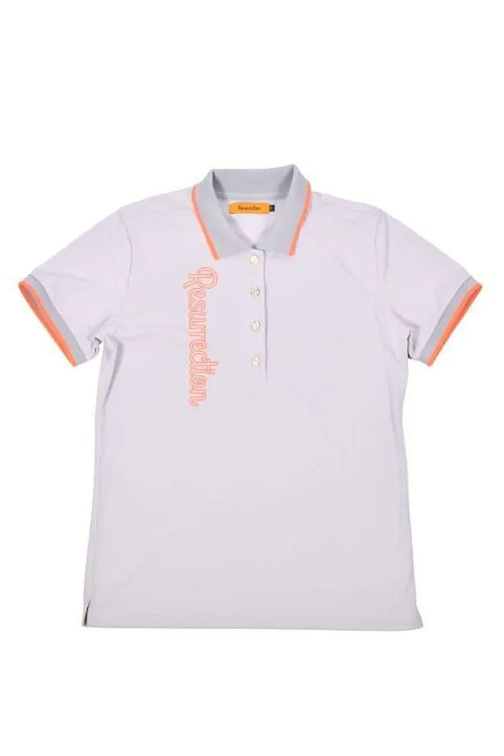 【26SS】【レディース】 NEON LOGO POLO SHIRT / ネオン ポロシャツ (グレー)*