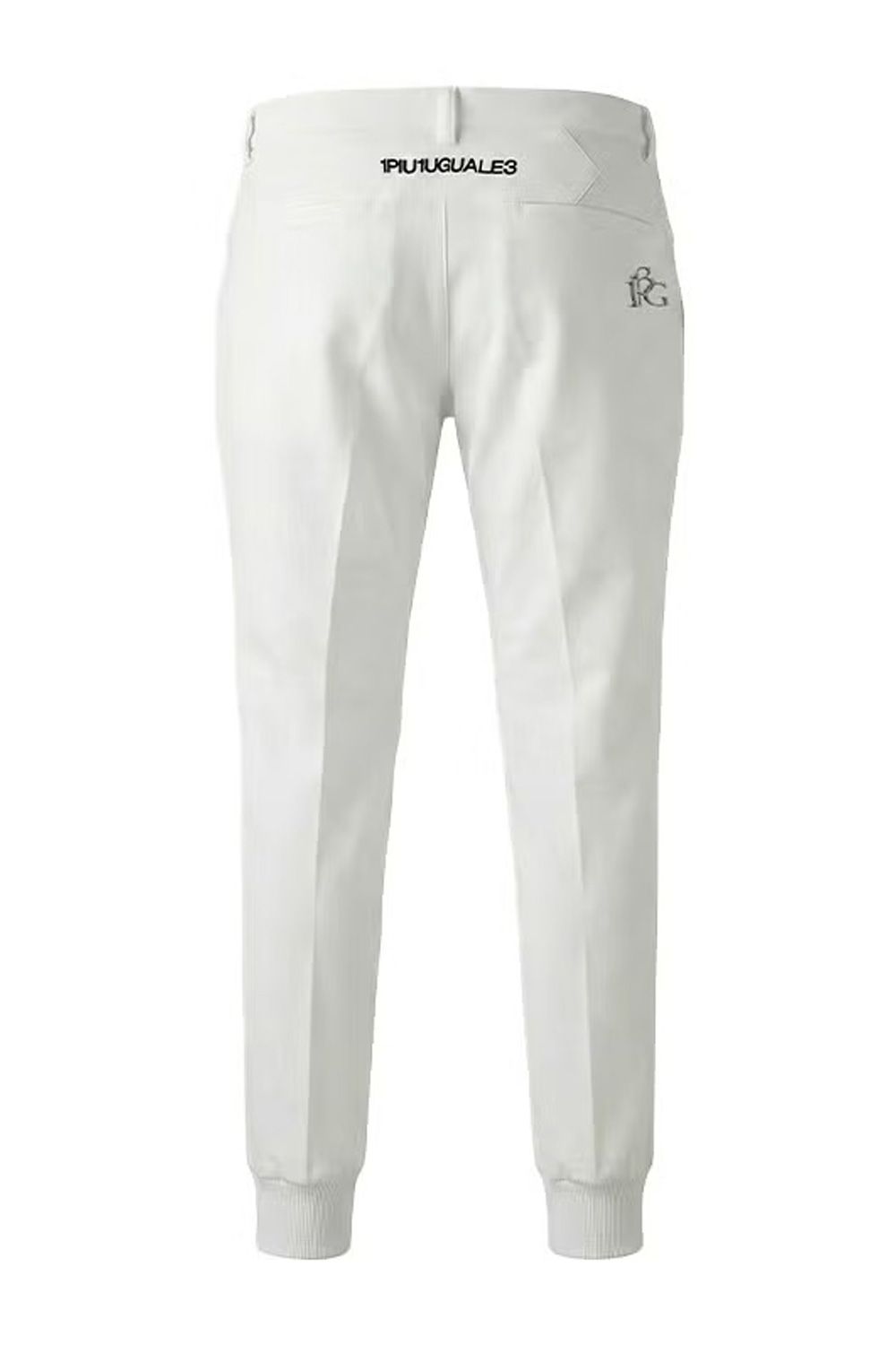 【26AW】 RIB PANTS / リブ ロングパンツ (ホワイト)