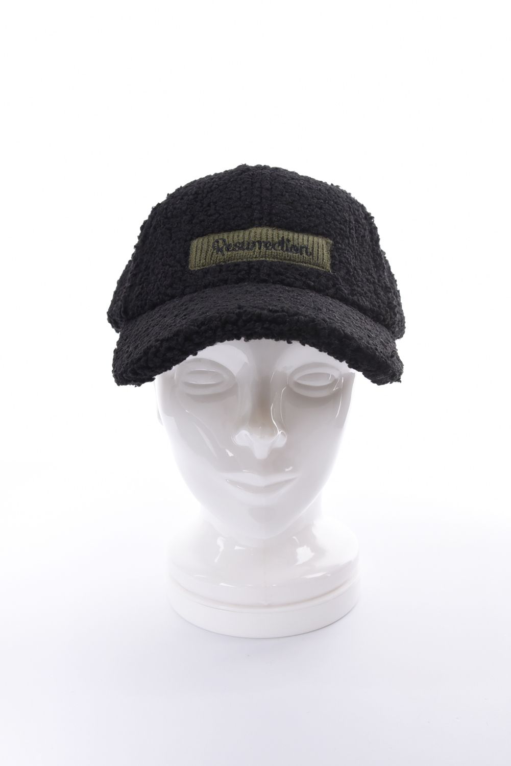 【26AW】 KNIT TAG BOA CAP / ニットタグボアキャップ  (ブラック)
