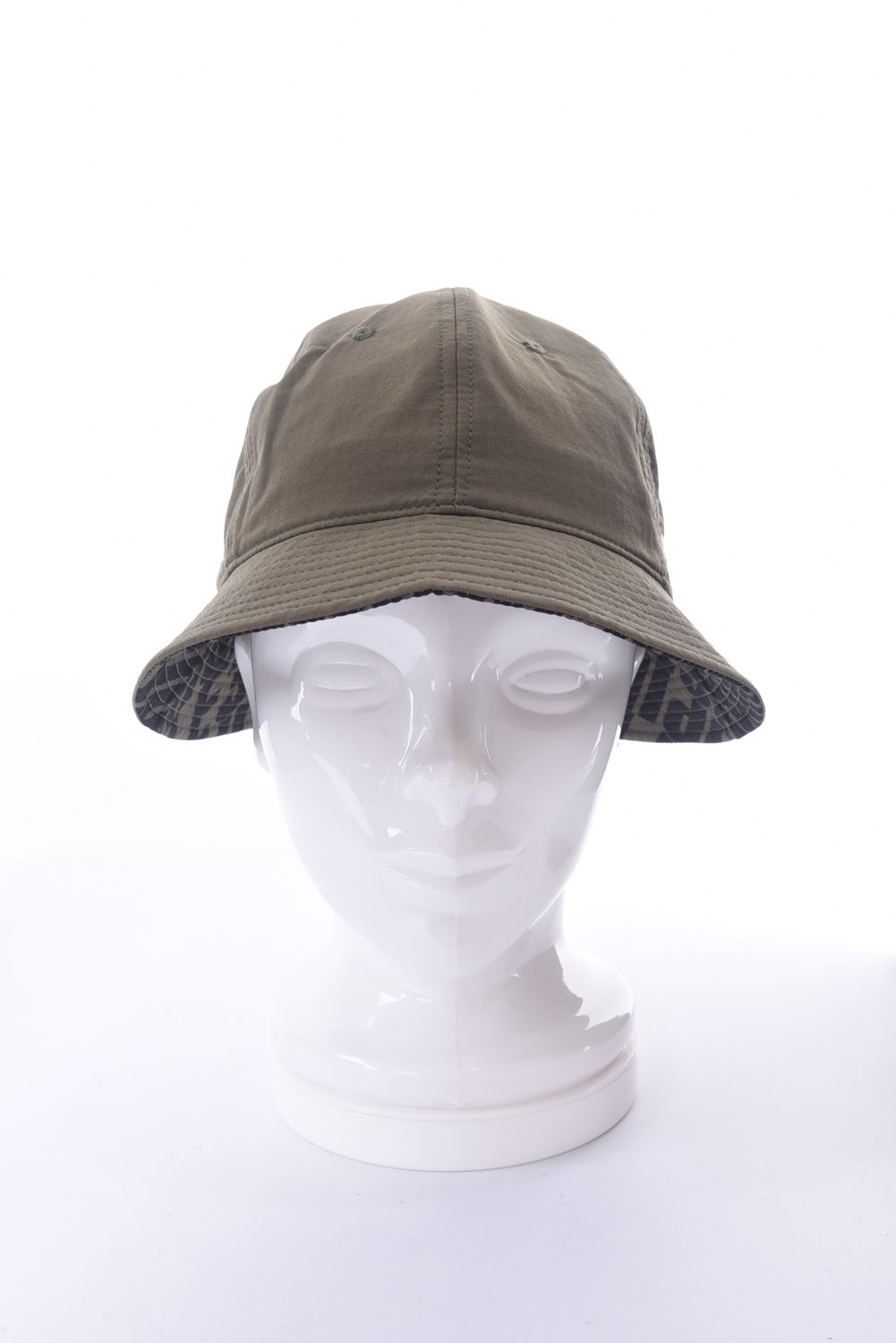 METRO HAT / ツバ裏ロゴ メトロハット (カーキ)