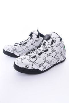 【MARK&LONA X GRAVIS VOL.2】 TARMAC RULER MID GOLF SNEAKER / ミドルカットスニーカー ホワイト