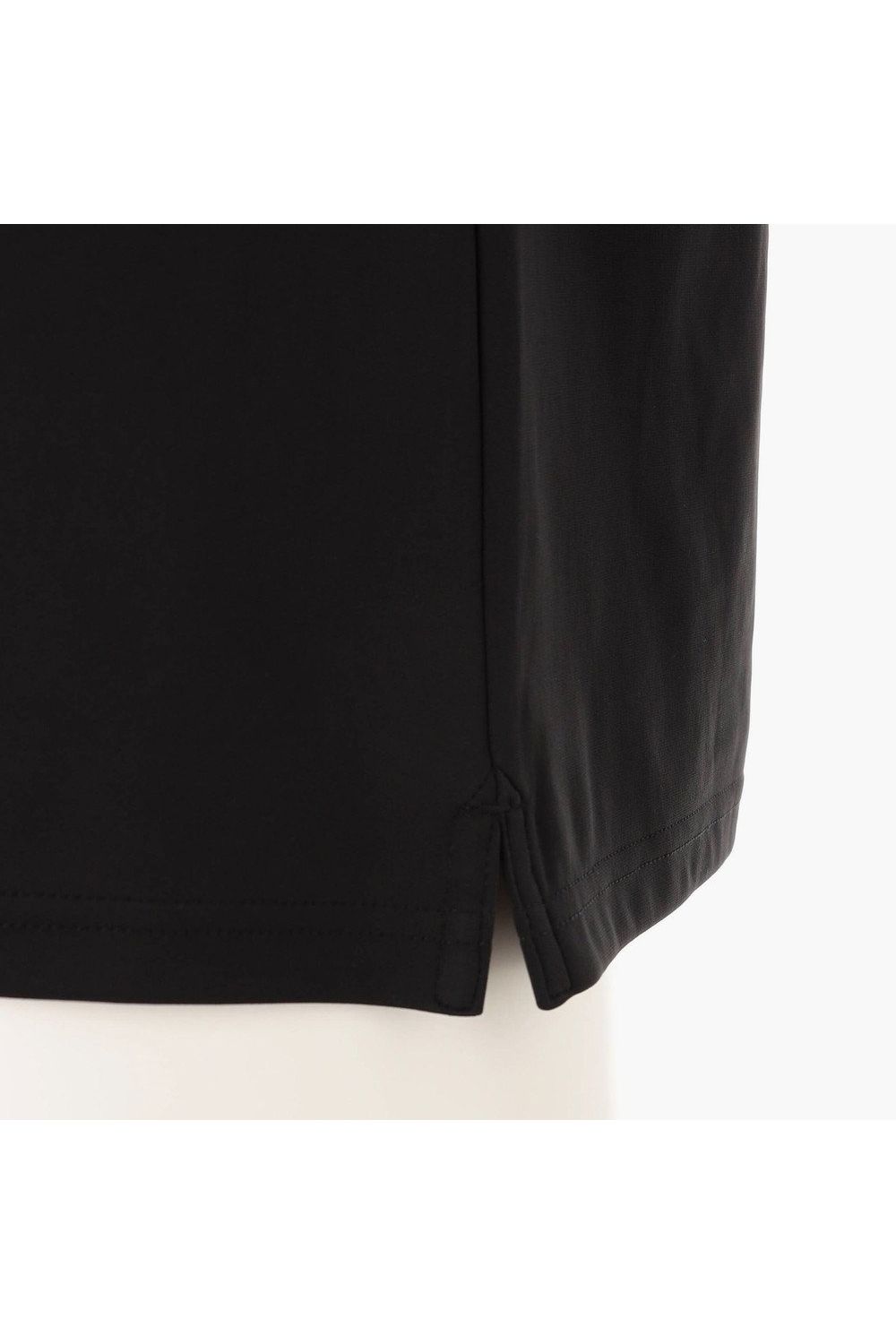 【26AW】 MEN’S TOUR LS HIGHNECK / ベーシック ブランドロゴ 長袖モックネックTシャツ (ブラック)