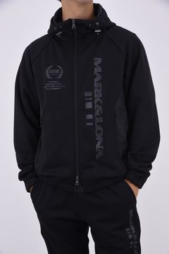 【CODE COLLECTION】 CD11-EDHJ / CDEシリーズ オーバーサイズ ジップアップフーディー (ブラック)
