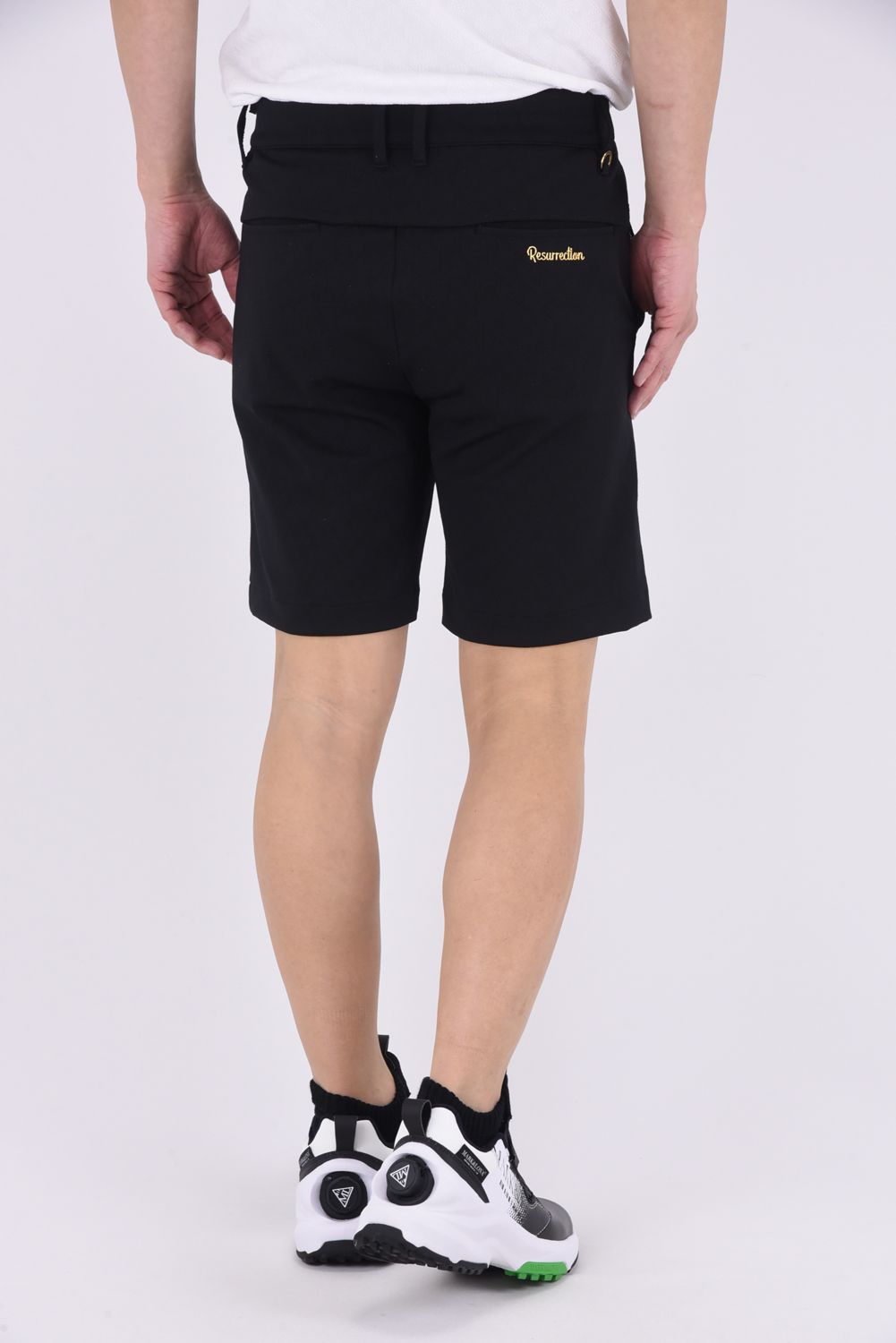 【25SS】 MENS GM JACQUARD SHORT PANTS / GMジャガード ショートパンツ (ブラック)