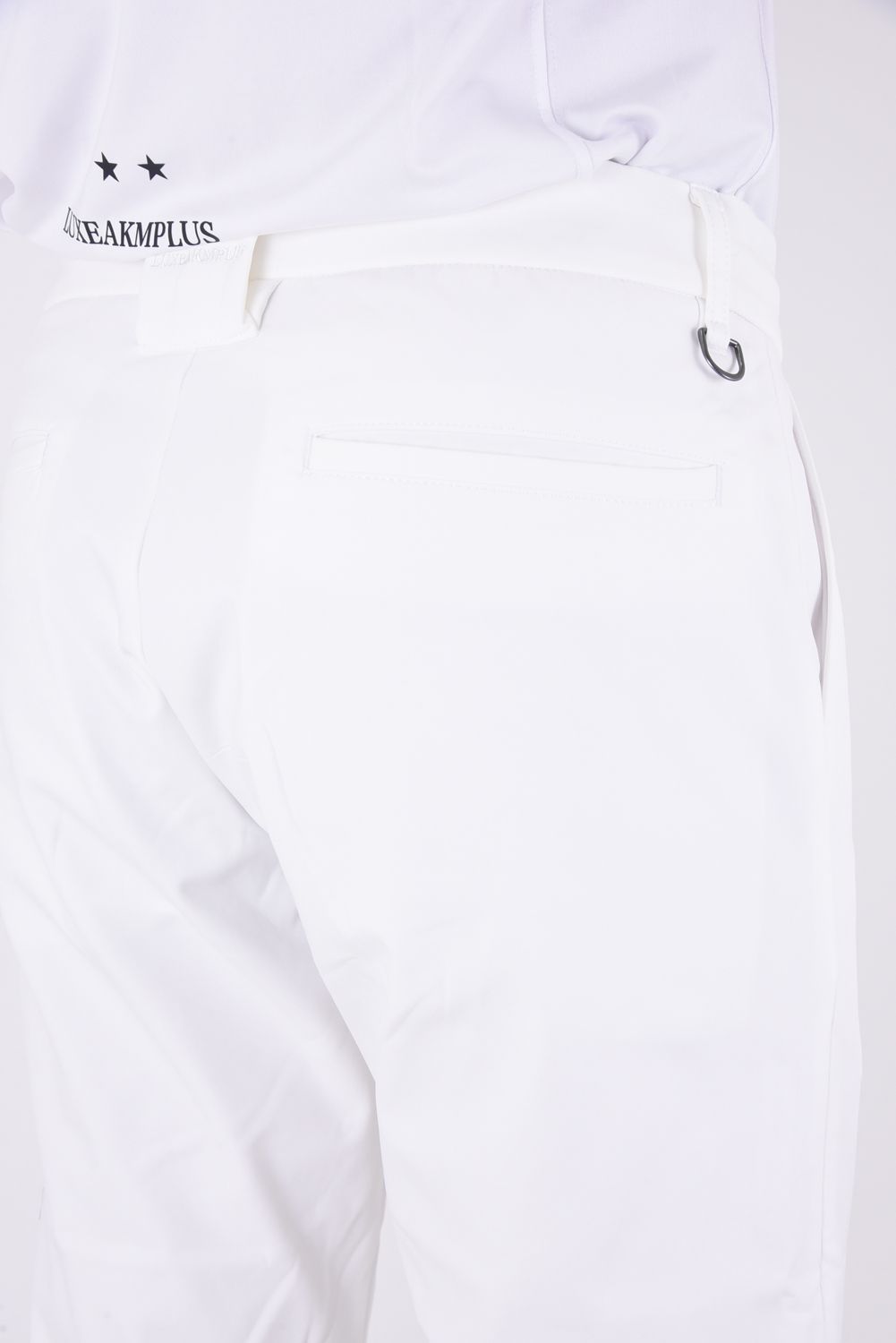 WINDPROOF LOGO SLACKS  / サイドロゴ 裏起毛スラックス オフホワイト