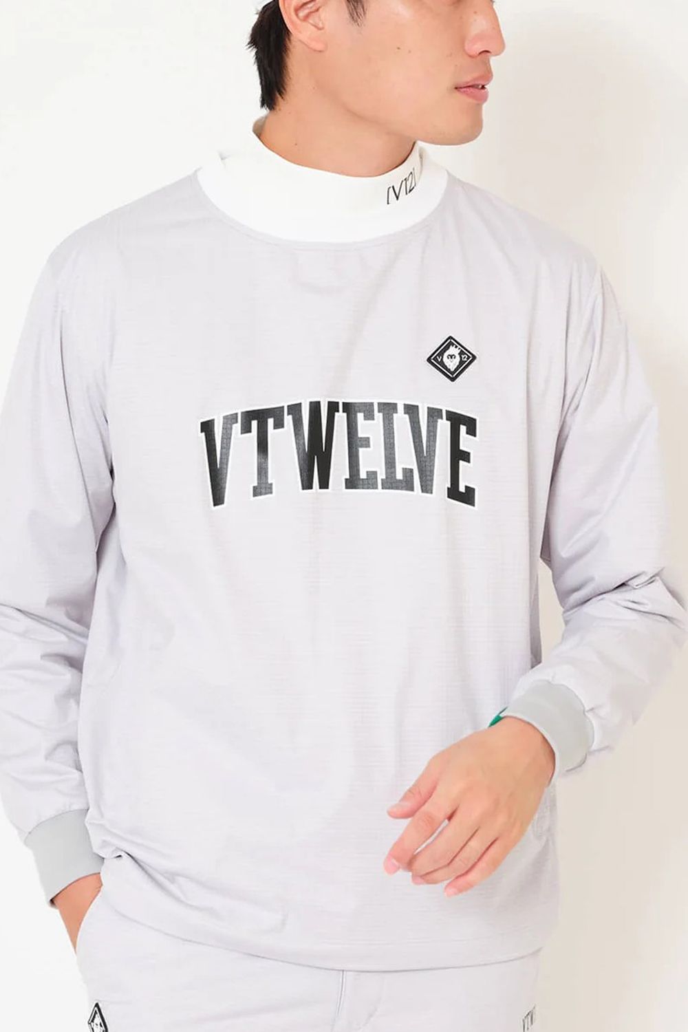 【26SS】 RIP EXP JKT / リップストップ生地 ブランドロゴ プルオーバージャケット (グレー)