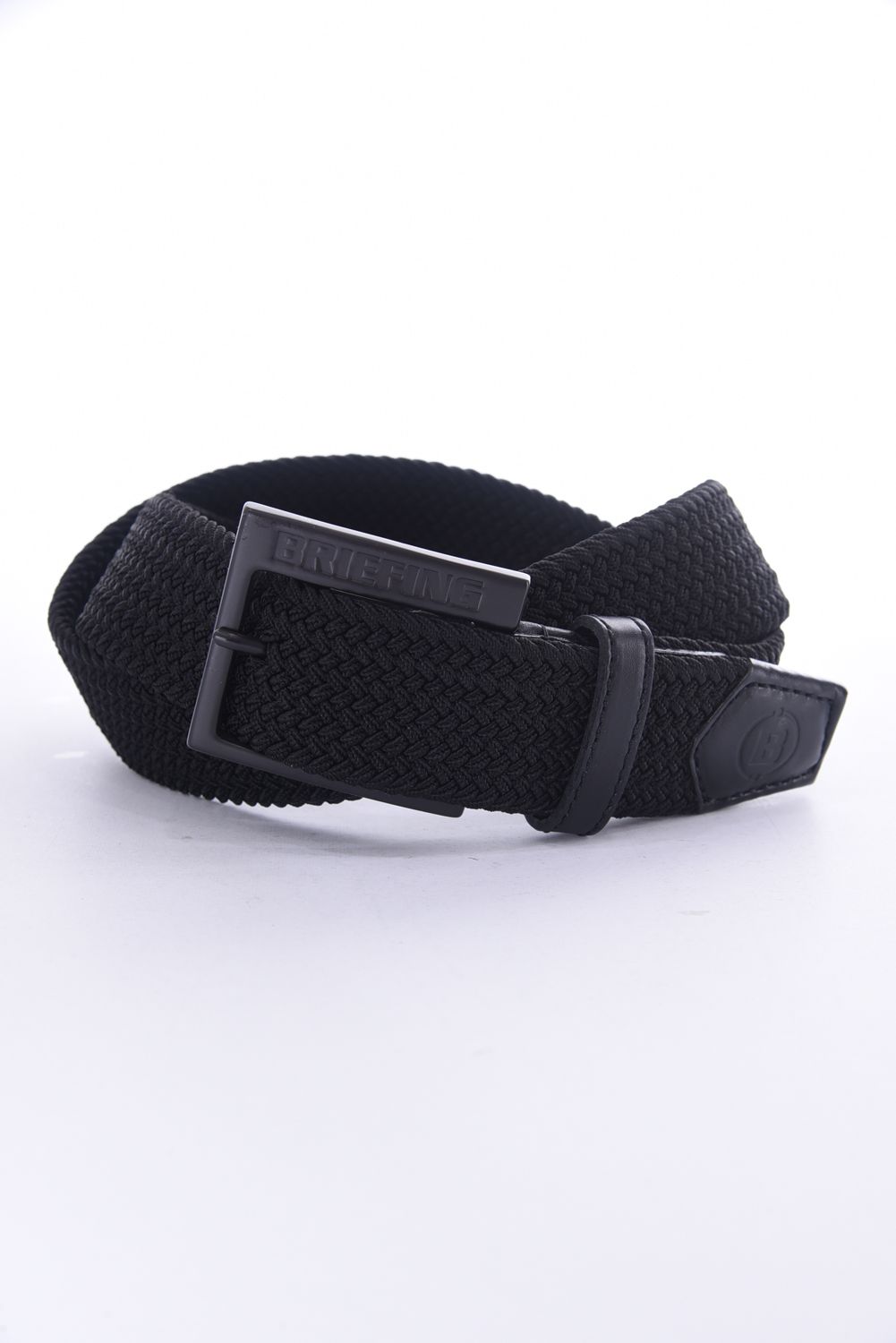 BRIEFING - SQUARE BUCKLE MESH BELT / メッシュベルト グレー 