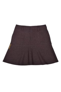 【25AW】【レディース】 TWEEDY FLARE SKIRT / ツイーディー フレアスカート (レッドブラック)*