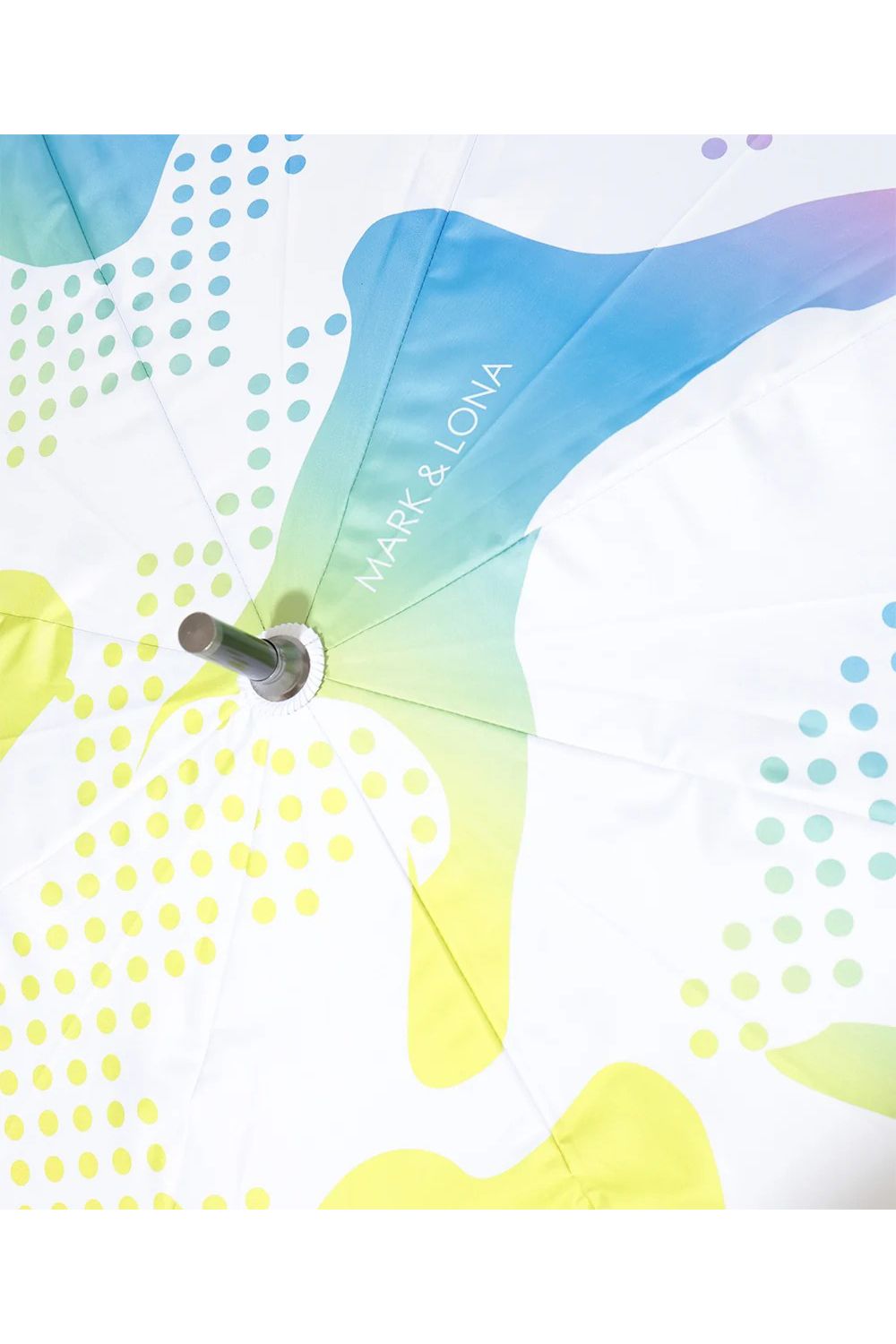 【26AW】 SHELTER CANOPY UMBRELLA / レインボーカモ 自動オープン機能 UVカット 大型アンブレラ (ホワイト)