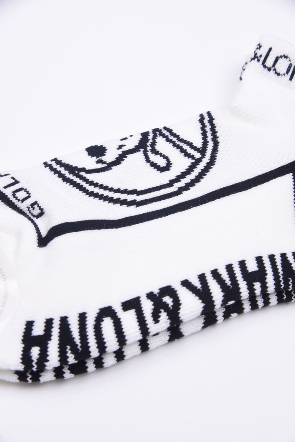 【26SS】【レディース】 ROUND SKULL ATHLETIC LOW SOCKS / サークルスカルジャカード スニーカー丈 ローソックス (ホワイト)