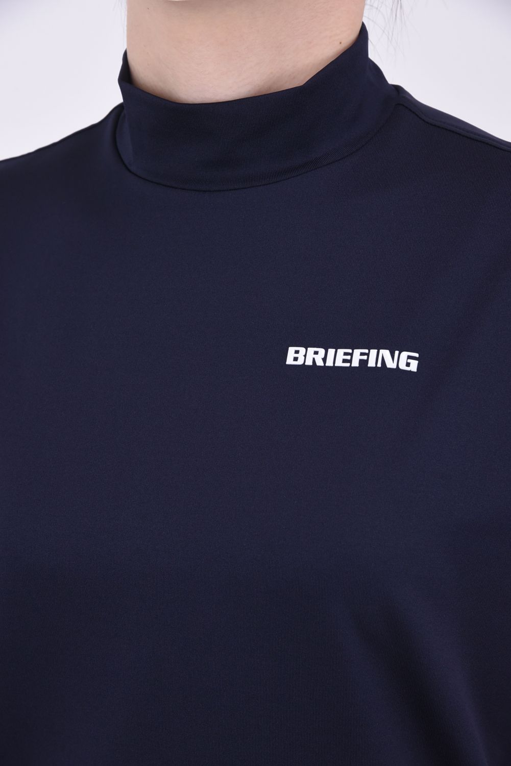 訳あり商品 BRIEFING - NECK HIGH LINE LOGO BACK WOMENS 【レディース】 レディースウェア
