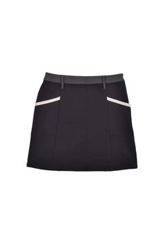 【26AW】【レディース】 SLASH POCKET SKIRT / スラッシュポケット スカート (ブラック)*
